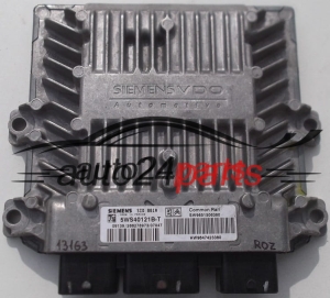 CENTRALINA DO MOTORE PEUGEOT CITROEN SIEMENS SID 801A 5WS40121B-T, 5WS40121BT, SW 9651506380, HW 9647423380