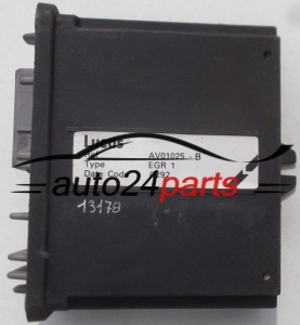 CALCULATEUR MOTEUR PEUGEOT CITROEN LUCAS AV01025-B, AV01025B, EGR1, 7186-600, 7186600