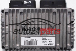 Μονάδα Ελέγχου Κινητήρα PEUGEOT 807 CITROEN C8, SIEMENS S118047506 D, S118047506D, 9650010580 BVA, 9650010580BVA