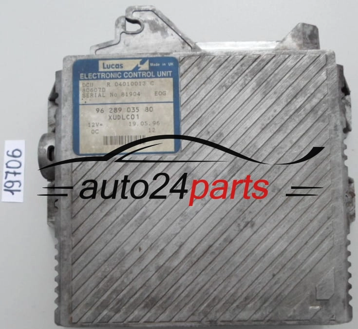 PEUGEOT 806 CITROEN EVASION FIAT ULYSSE 2.1 TD LUCAS DCU R04010013C, R 04010013 C, 9628903580, 96 289 035 80 XUDLC01