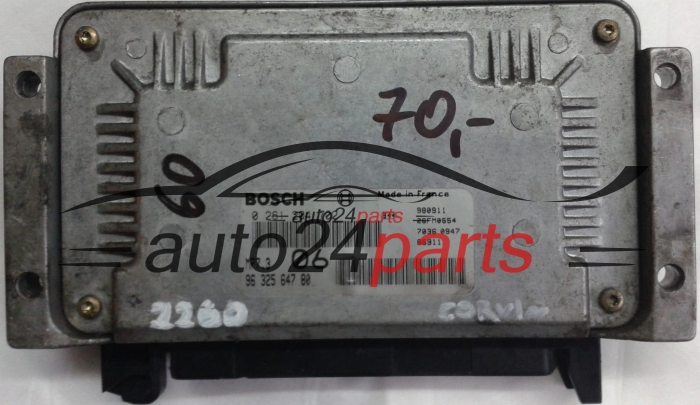 PEUGEOT 806 2.0 9632564780 BOSCH 0261204702 MP7.3 06 26FM0554