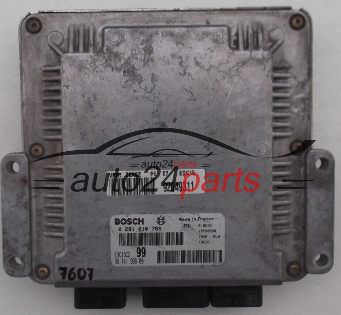 PEUGEOT 607 2.2 HDI BOSCH 0 281 010 765, 0281010765, 96 441 996 80, 9644199680
