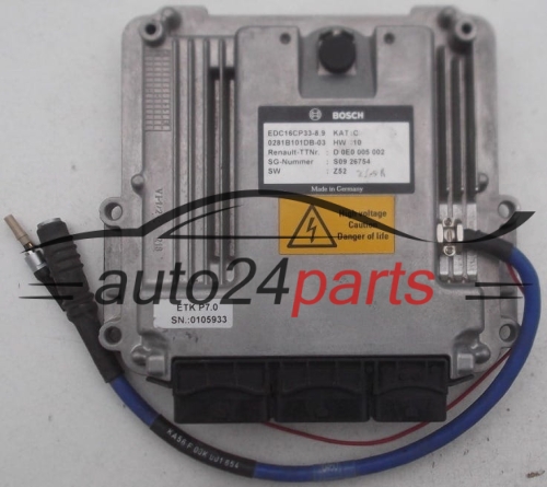 CENTRALINA MOTORE NISSAN QUASHQUAI 2.0 DCI BOSCH 0281B101DB-03