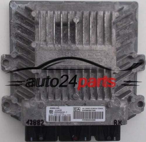 PEUGEOT 407 2.0 HDI 5WS40423C-T, SW9663607080