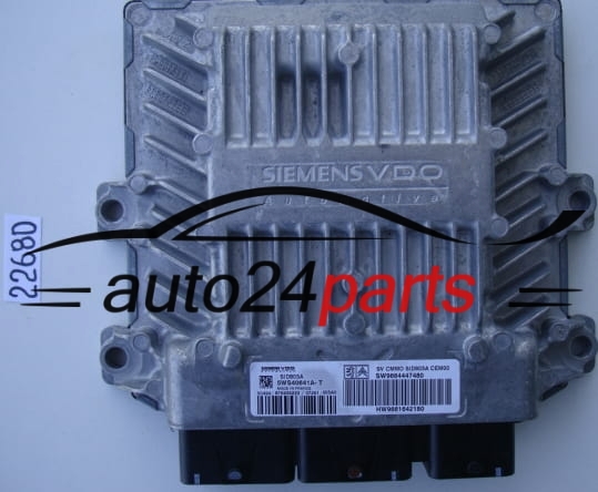 PEUGEOT 407 1.4 HDI 5WS40641A-T, 5WS40641AT, SW9664447480, 9664447480, HW9661642180, 9661642180