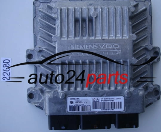 PEUGEOT 407 1.4 HDI 5WS40641A-T, 5WS40641AT, SW9664447480, 9664447480, HW9661642180, 9661642180
