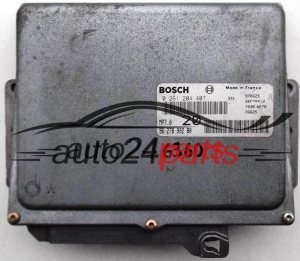 CENTRALINA DO MOTORE PEUGEOT 406 3.0 V6 BOSCH 0261204407, 0 261 204 407, 9627890280, 96 278 902 80, MP7.0 20