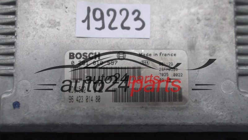 PEUGEOT 406 2.2 HDI BOSCH 0281010597, 96 423 014 80, 9642301480