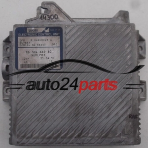 ECU ENGINE CONTROLLER PEUGEOT 406 2.1 TD 9630466980 XUDLC01 R04010028A