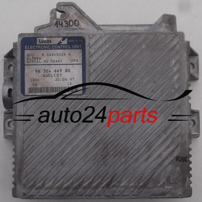 PEUGEOT 406 2.1 TD 9630466980 XUDLC01 R04010028A