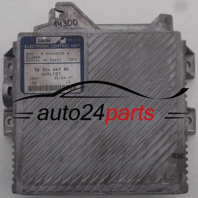 PEUGEOT 406 2.1 TD 9630466980 XUDLC01 R04010028A