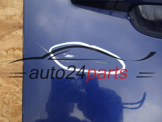 DRZWI PRAWE PRZEDNIE OPEL ZAFIRA B NIEBIESKIE