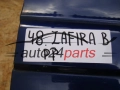DRZWI PRAWE PRZEDNIE OPEL ZAFIRA B NIEBIESKIE