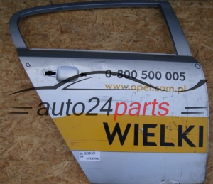 DRZWI PRAWE TYLNE OPEL ASTRA H  SREBRNE - 64
