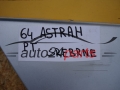 DRZWI PRAWE TYLNE OPEL ASTRA H SREBRNE
