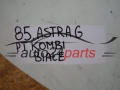 DRZWI PRAWE TYLNE OPEL ASTRA G KOMBI BIALE