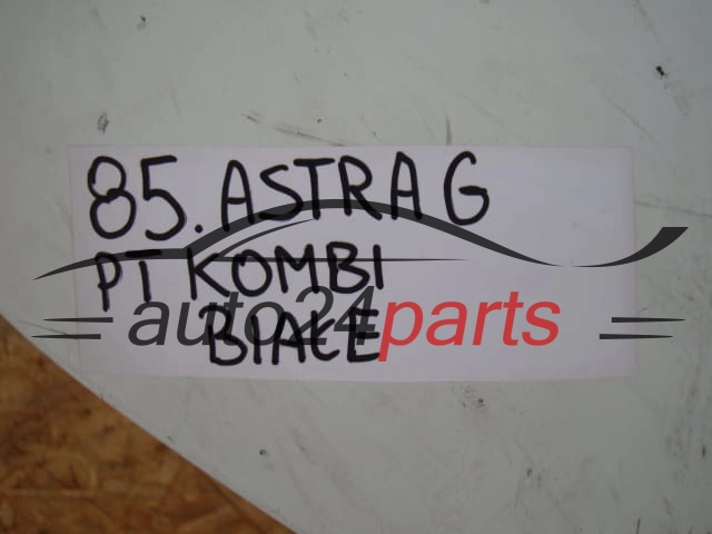 DRZWI PRAWE TYLNE OPEL ASTRA G KOMBI BIALE