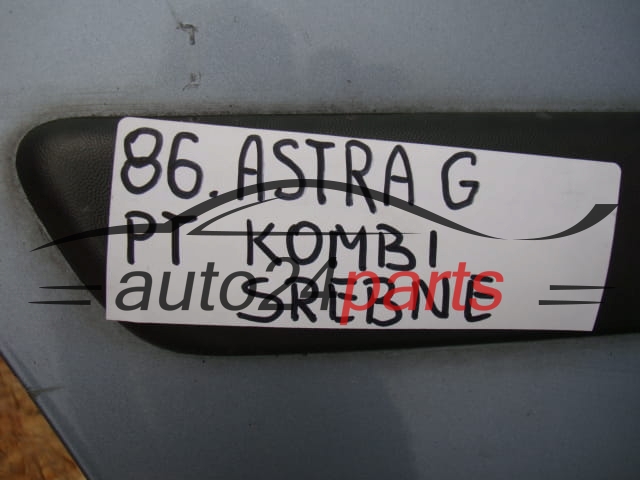 DRZWI PRAWE TYLNE OPEL ASTRA G KOMBI SREBRNE