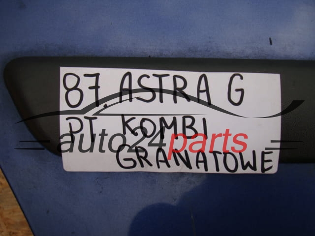 DRZWI PRAWE TYLNE OPEL ASTRA G KOMBI GRANATOWE