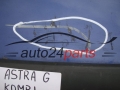 DRZWI LEWE TYLNE OPEL ASTRA G KOMBI NIEBIESKIE