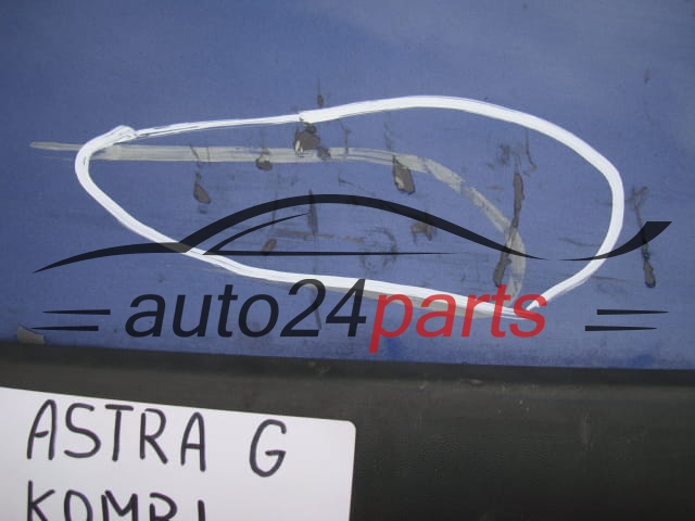 DRZWI LEWE TYLNE OPEL ASTRA G KOMBI NIEBIESKIE