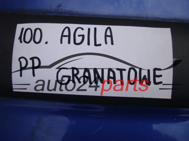 DRZWI PRAWE PRZEDNIE OPEL AGILA GRANATOWE