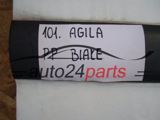 DRZWI PRAWE PRZEDNIE OPEL AGILA BIALE