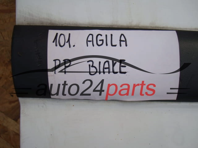DRZWI PRAWE PRZEDNIE OPEL AGILA BIALE