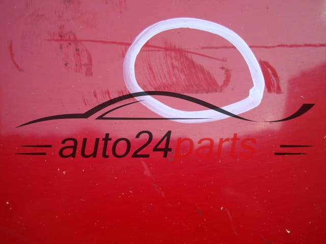 DRZWI PRAWE PRZEDNIE OPEL AGILA CZERWONE