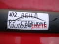 DRZWI PRAWE PRZEDNIE OPEL AGILA CZERWONE
