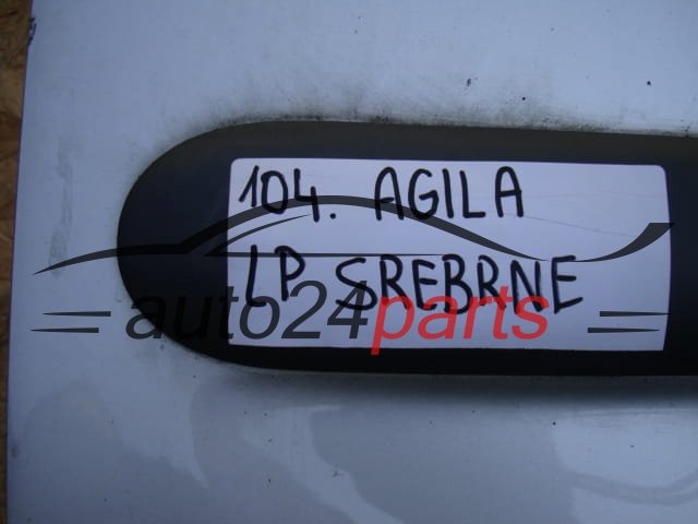DRZWI LEWE PRZEDNIE OPEL AGILA BIALE
