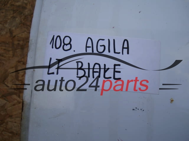 DRZWI PRAWE TYLNE OPEL AGILA BIALE