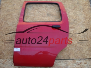 DRZWI PRAWE TYLNE OPEL AGILA CZERWONE - 109