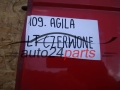DRZWI PRAWE TYLNE OPEL AGILA CZERWONE