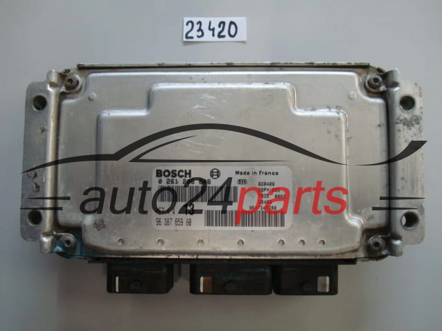 Sterownik silnika Peugeot Citroen Bosch ME7.4.4 0261206606 9647362880