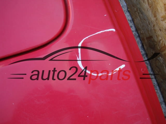 DRZWI LEWE TYLNE OPEL COMBO 2001 CZERWONE