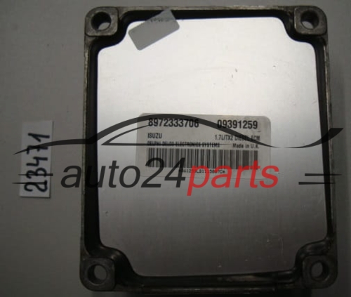 KOMPUTER STEROWNIK SILNIKA OPEL CORSA COMBO 1.7 DELPHI DELCO 09391259 ISUZU 8972333706