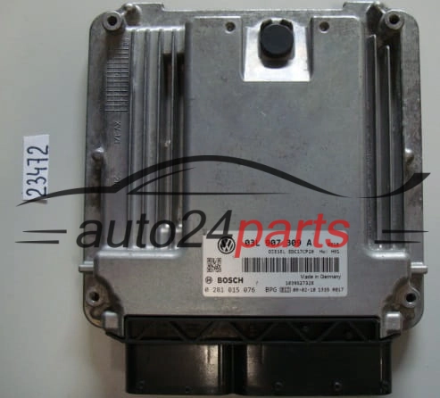 Sterownik silnika Audi Volkswagen 0281015076 03L907309A