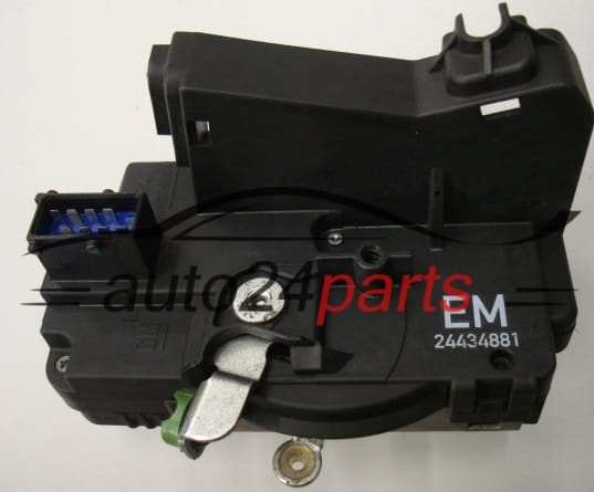 CENTRALNY ZAMEK DRZWI PRAWYCH PRZEDNICH OPEL CORSA C MERIVA 24434881 EM