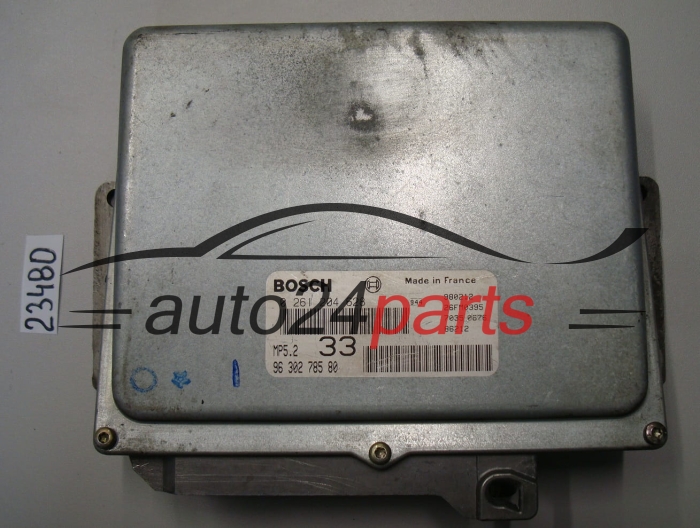 KOMPUTER STEROWNIK SILNIKA PEUGEOT 306 1.6 BOSCH 0261204628, 0 261 204 628, 9630278580, 96 302 785 80