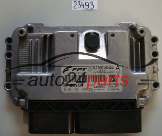 Sterownik silnika Fiat Bravo 1.4 TURBO 0261201688 51805022