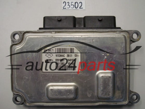 KOMPUTER STEROWNIK SILNIKA RENAULT CLIO TWINGO 1.2 MAGNETI MARELLI IAW 5NR.T1, IAW5NRT1, 8200162381, 16481034, 8200173893, 16514604
