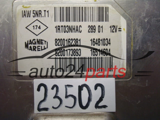Sterownik silnika Renault Clio Twingo 1.2 8200162381 16481034 – zdjęcie 2