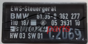Centralina de comando do sistema EWS BMW E36 61.35-8 362 277, 61358 362277, 61358362277