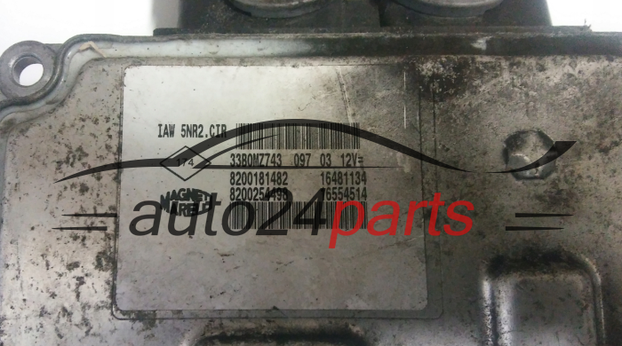 Centralina motore RENAULT CLIO IAW  5NR2.CIR  IAW5NR2CIR  8200181482  16481134  8200254498