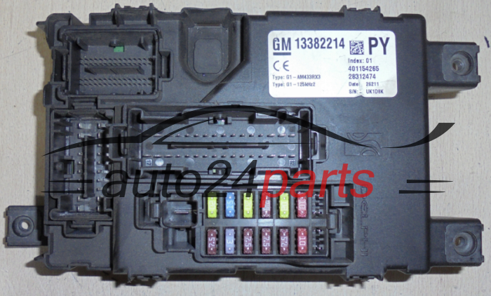 OPEL CORSA D 13382214 PY, 28312474