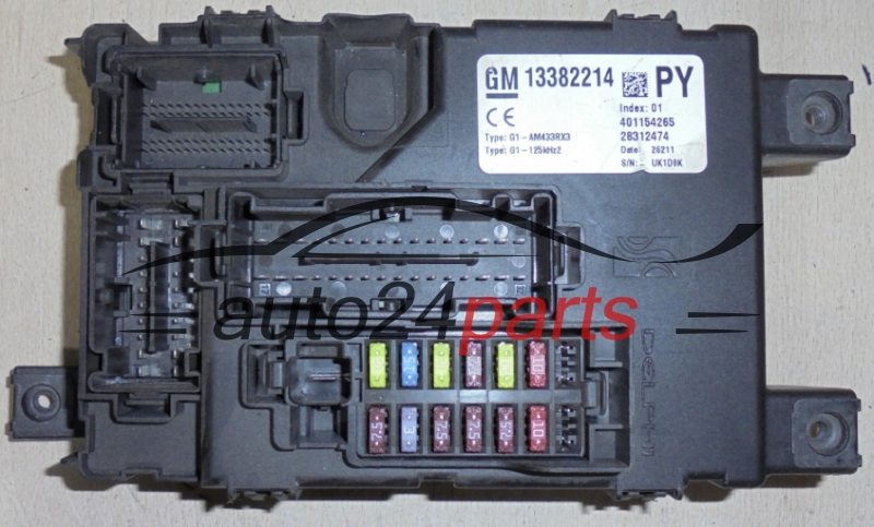 OPEL CORSA D 13382214 PY, 28312474