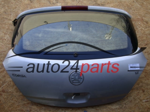 KLAPA TYLNA OPEL CORSA D 3D SREBRNA