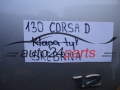 KLAPA TYLNA OPEL CORSA D 3D SREBRNA