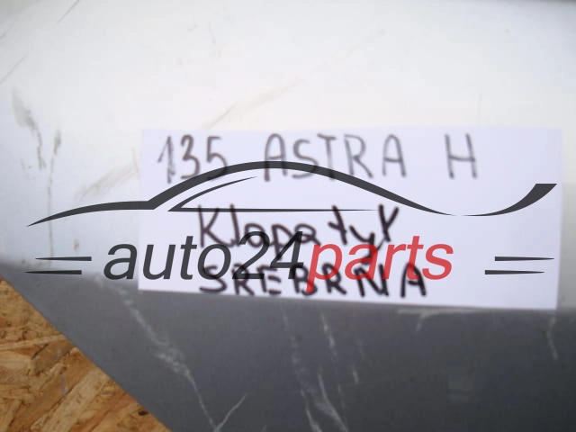 KLAPA TYLNA OPEL ASTRA H SREBRNA